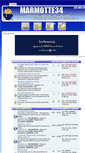 Mobile Screenshot of marmotte34.fr